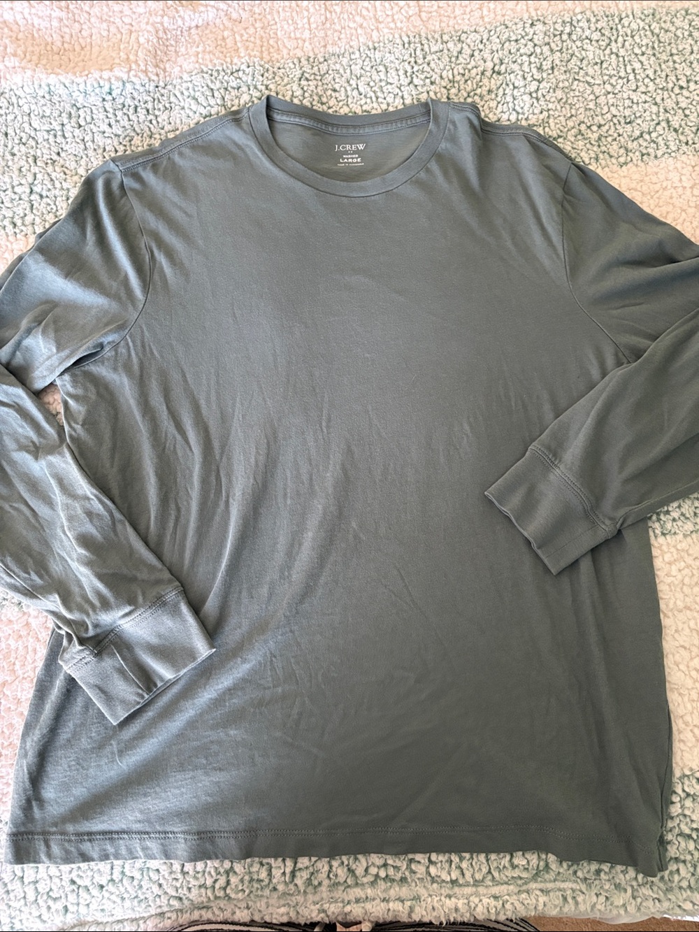 J. Crew Long-Sleeve Crewneck Tee